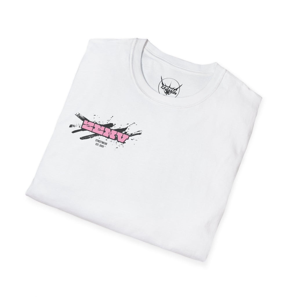 ZENV — Pink Paint Tee