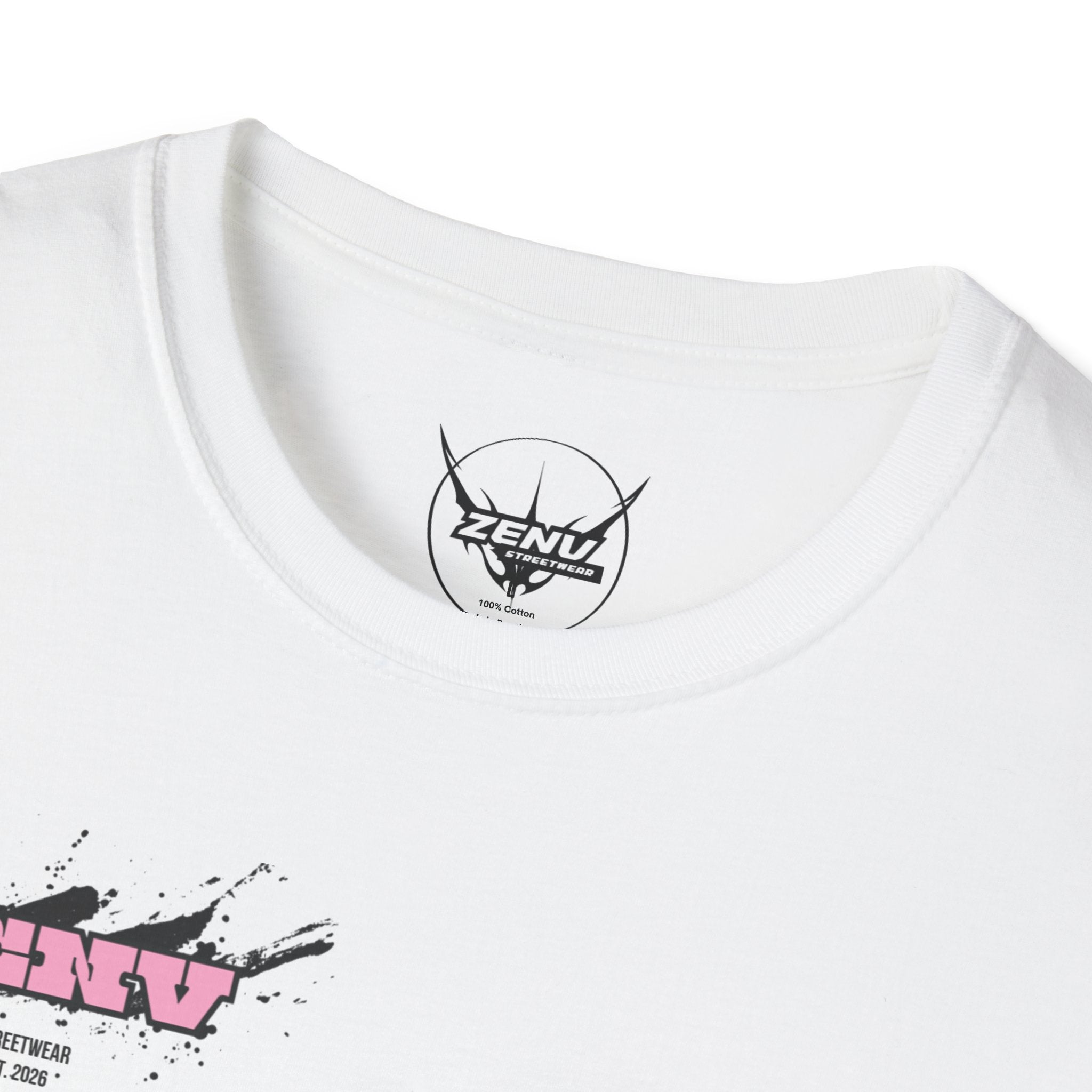 ZENV — Pink Paint Tee