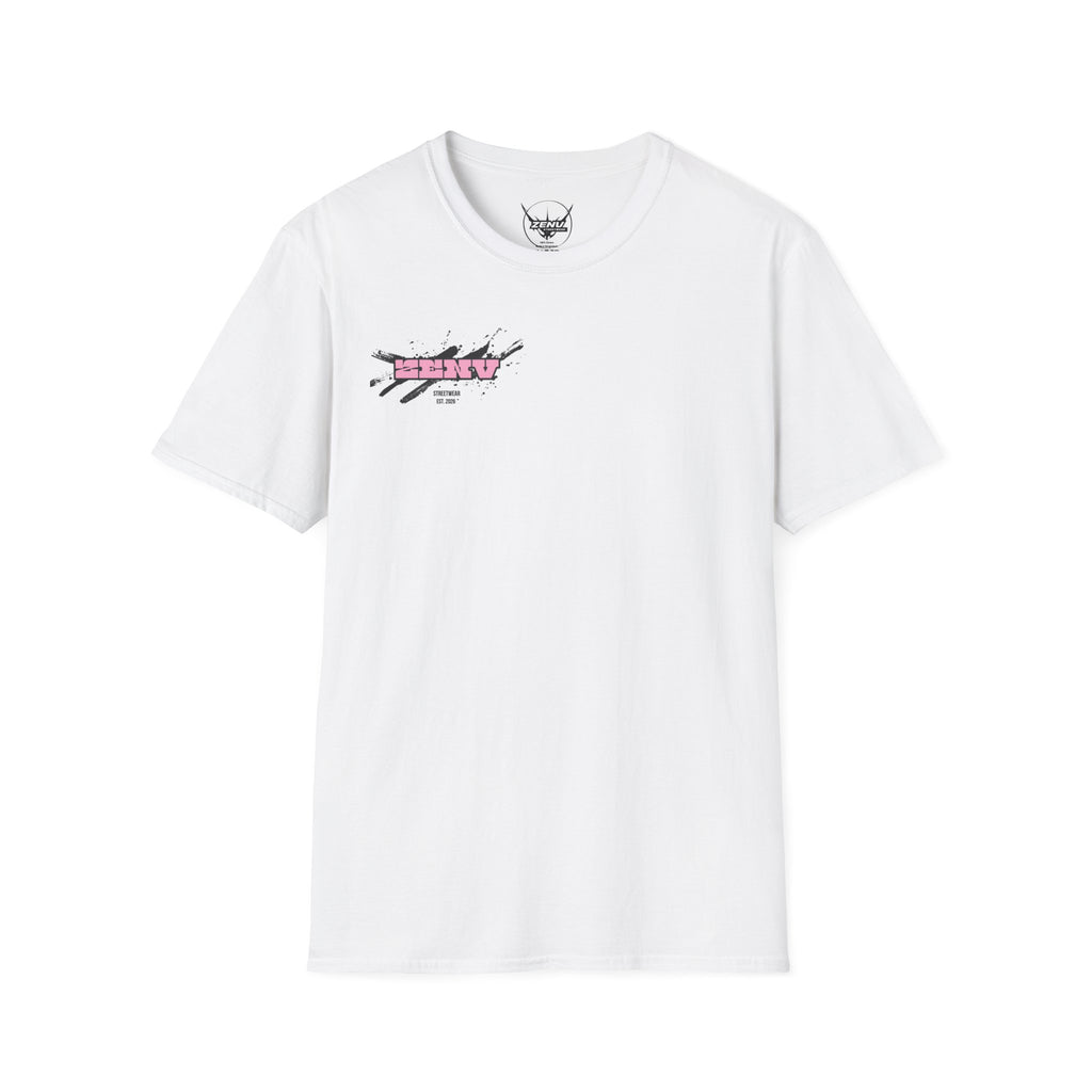 ZENV — Pink Paint Tee